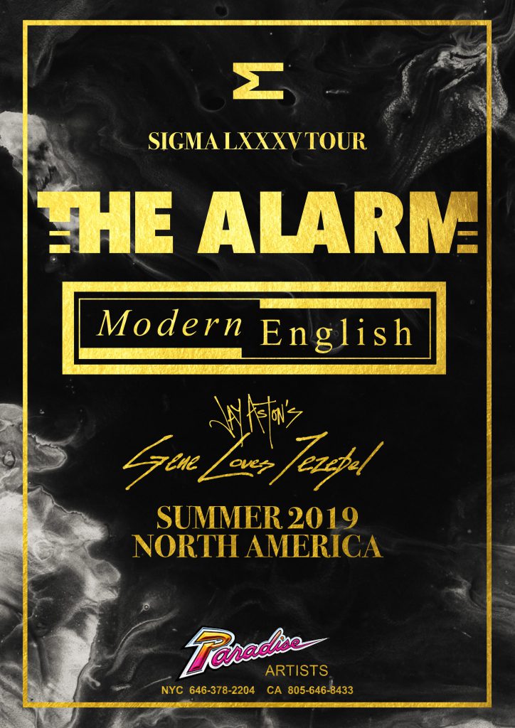 The Alarm - Sigma Tour