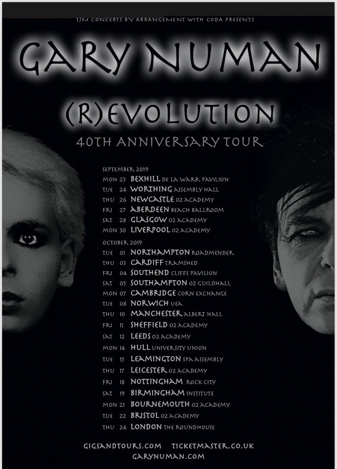 Gary Numan Tour 2024 Tickets Cele Meggie