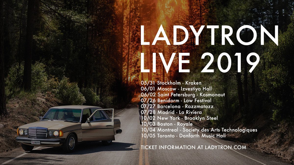 Ladytron announces new tour dates in the US and Canada